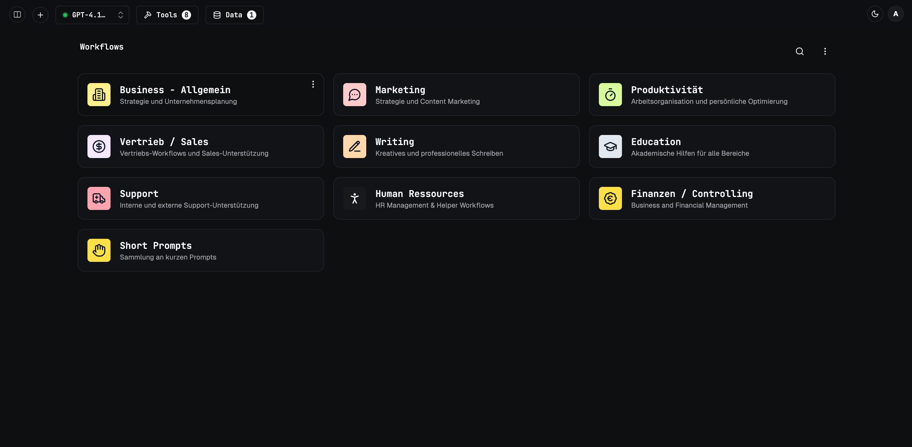 Workflow Browser
