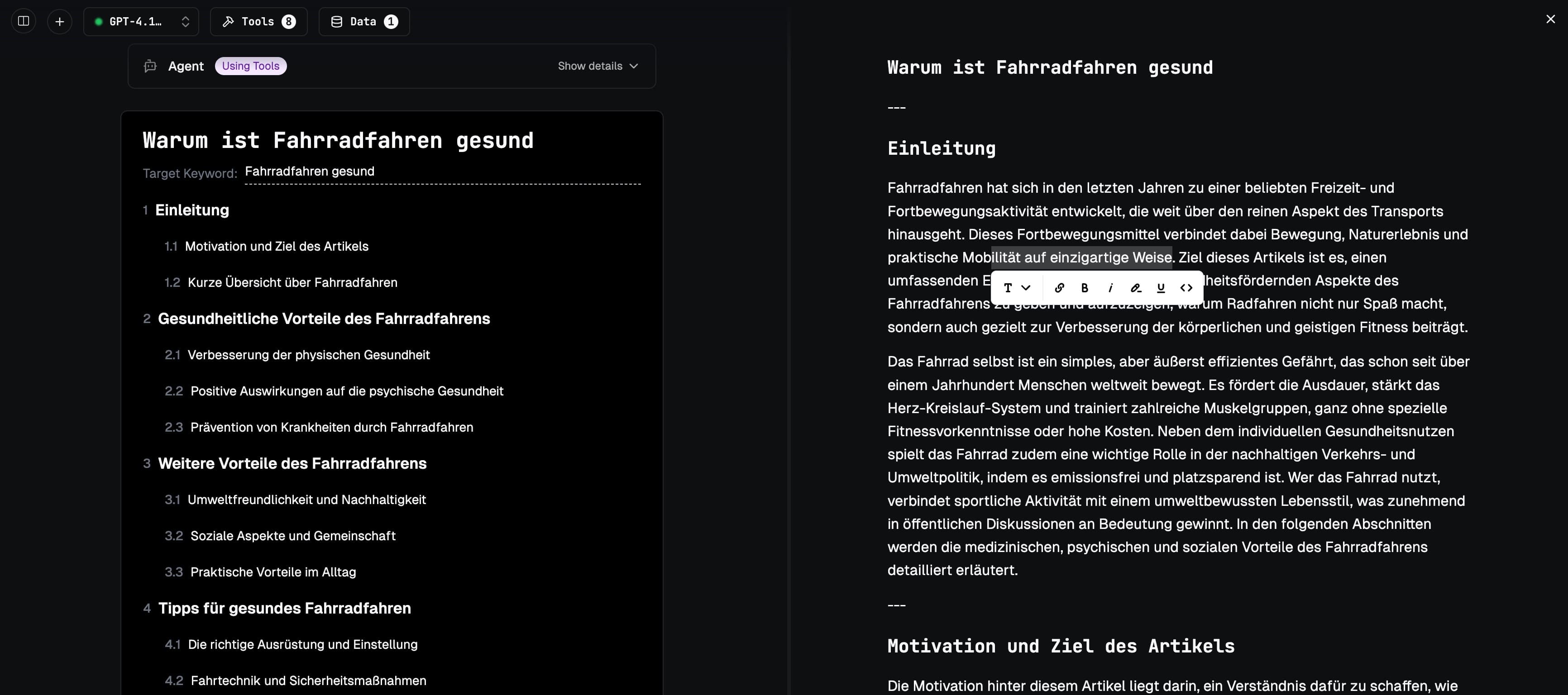Writer Tool